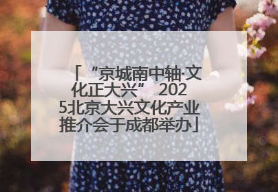 “京城南中轴·文化正大兴” 2025北京大兴文化产业推介会于成都举办