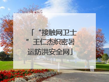“接触网卫士”王仁杰织密暑运防洪安全网