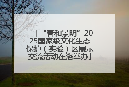 “春和景明”2025国家级文化生态保护（实验）区展示交流活动在洛举办