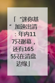 “迷你基”加速出清：年内117只谢幕，还有1655只在清盘边缘