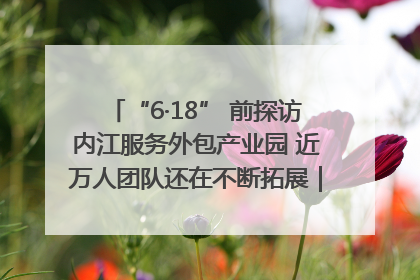 “6·18” 前探访内江服务外包产业园 近万人团队还在不断拓展｜内江东兴“红”在哪⑤