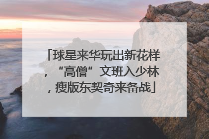 球星来华玩出新花样，“高僧”文班入少林，瘦版东契奇来备战