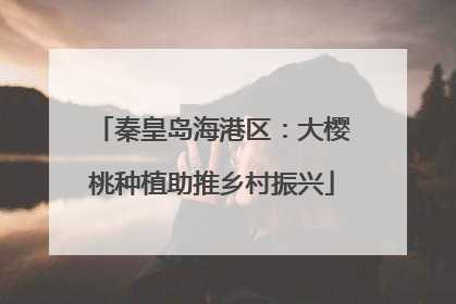 秦皇岛海港区：大樱桃种植助推乡村振兴