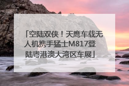 空陆双侠！天鹰车载无人机携手猛士M817登陆粤港澳大湾区车展