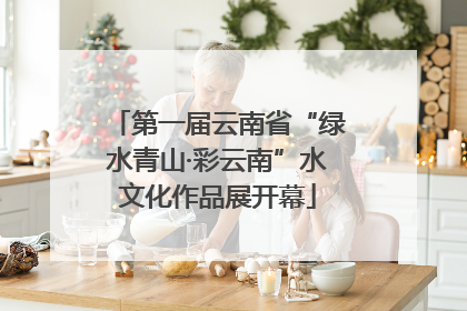 第一届云南省“绿水青山·彩云南”水文化作品展开幕