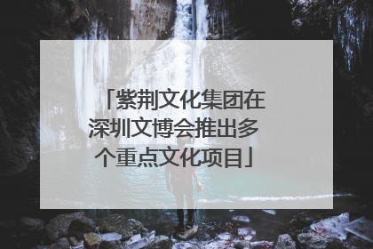 紫荆文化集团在深圳文博会推出多个重点文化项目