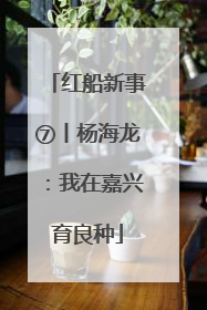 红船新事⑦丨杨海龙：我在嘉兴育良种