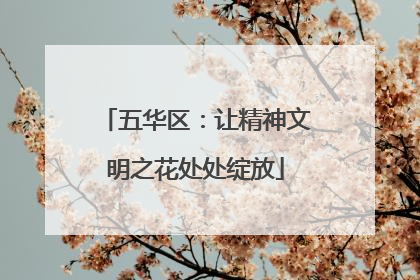 五华区：让精神文明之花处处绽放