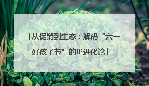 从促销到生态：解码“六一好孩子节”的IP进化论