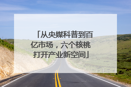从央媒科普到百亿市场，六个核桃打开产业新空间