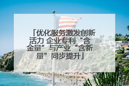 优化服务激发创新活力 企业专利“含金量”与产业“含新量”同步提升