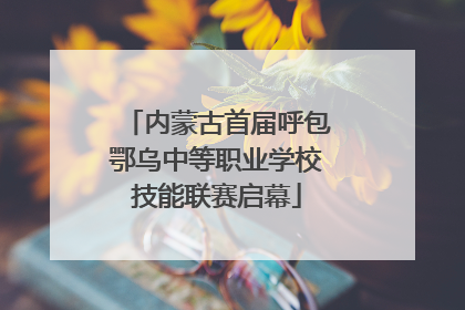 内蒙古首届呼包鄂乌中等职业学校技能联赛启幕