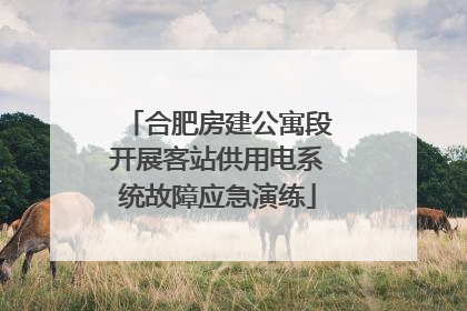 合肥房建公寓段开展客站供用电系统故障应急演练