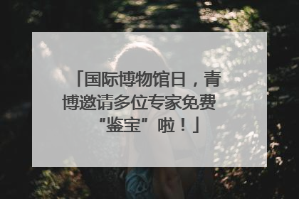 国际博物馆日，青博邀请多位专家免费“鉴宝”啦！