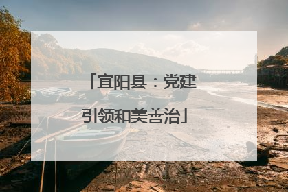 宜阳县：党建引领和美善治