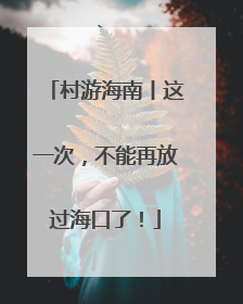 村游海南丨这一次，不能再放过海口了！
