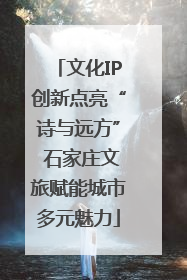 文化IP创新点亮“诗与远方” 石家庄文旅赋能城市多元魅力