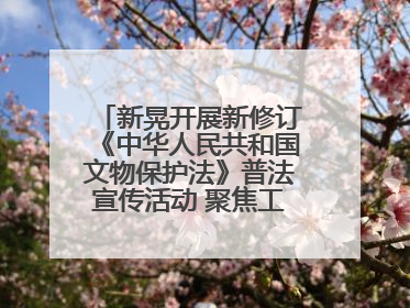 新晃开展新修订《中华人民共和国文物保护法》普法宣传活动 聚焦工业遗产守护