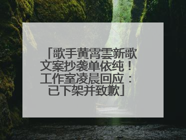 歌手黄霄雲新歌文案抄袭单依纯！工作室凌晨回应：已下架并致歉