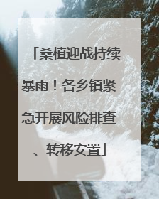桑植迎战持续暴雨！各乡镇紧急开展风险排查、转移安置