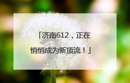 济南612，正在悄悄成为新顶流！