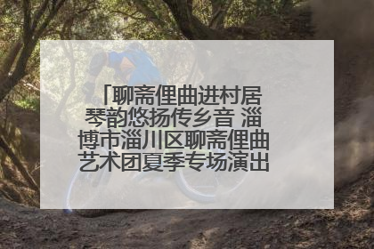聊斋俚曲进村居 琴韵悠扬传乡音 淄博市淄川区聊斋俚曲艺术团夏季专场演出在杏园子村举行