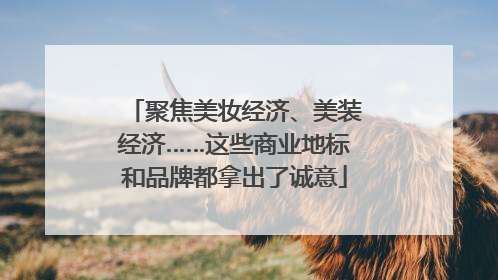 聚焦美妆经济、美装经济……这些商业地标和品牌都拿出了诚意