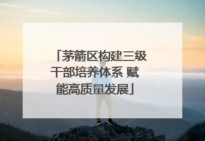 茅箭区构建三级干部培养体系 赋能高质量发展