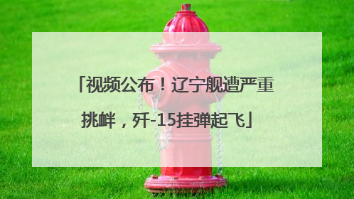 视频公布！辽宁舰遭严重挑衅，歼-15挂弹起飞
