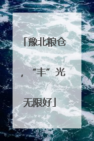 豫北粮仓，“丰”光无限好