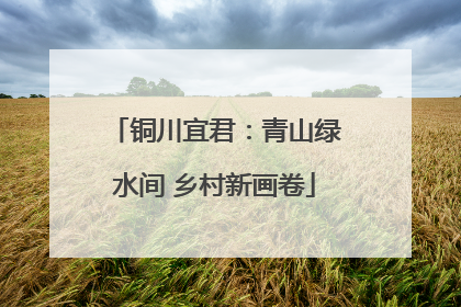 铜川宜君：青山绿水间 乡村新画卷