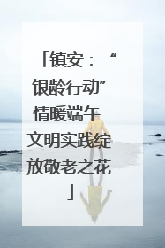 镇安：“银龄行动”情暖端午 文明实践绽放敬老之花