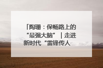 陶珊：保畅路上的“最强大脑”｜走进新时代“雷锋传人 长沙榜样”